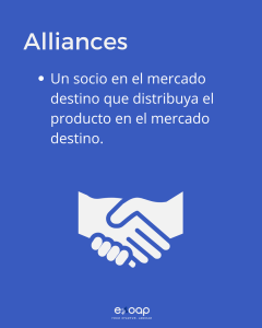 Modelo de Internacionalizacion - alliances