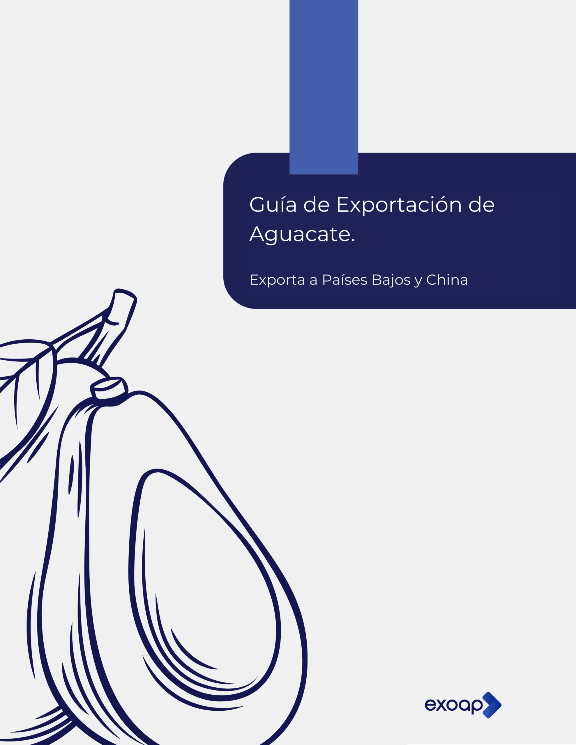 Portada Guía de Exportación de Aguacate - exoap